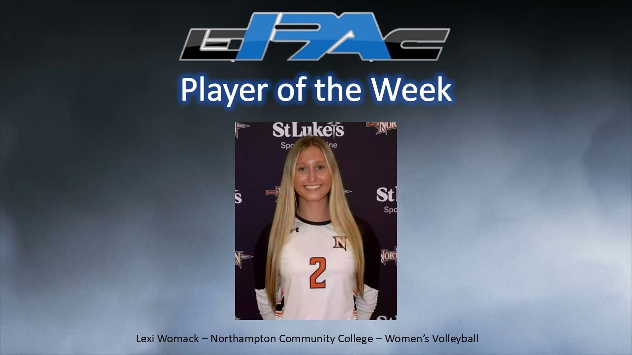 EPAC Names Player of the Week
