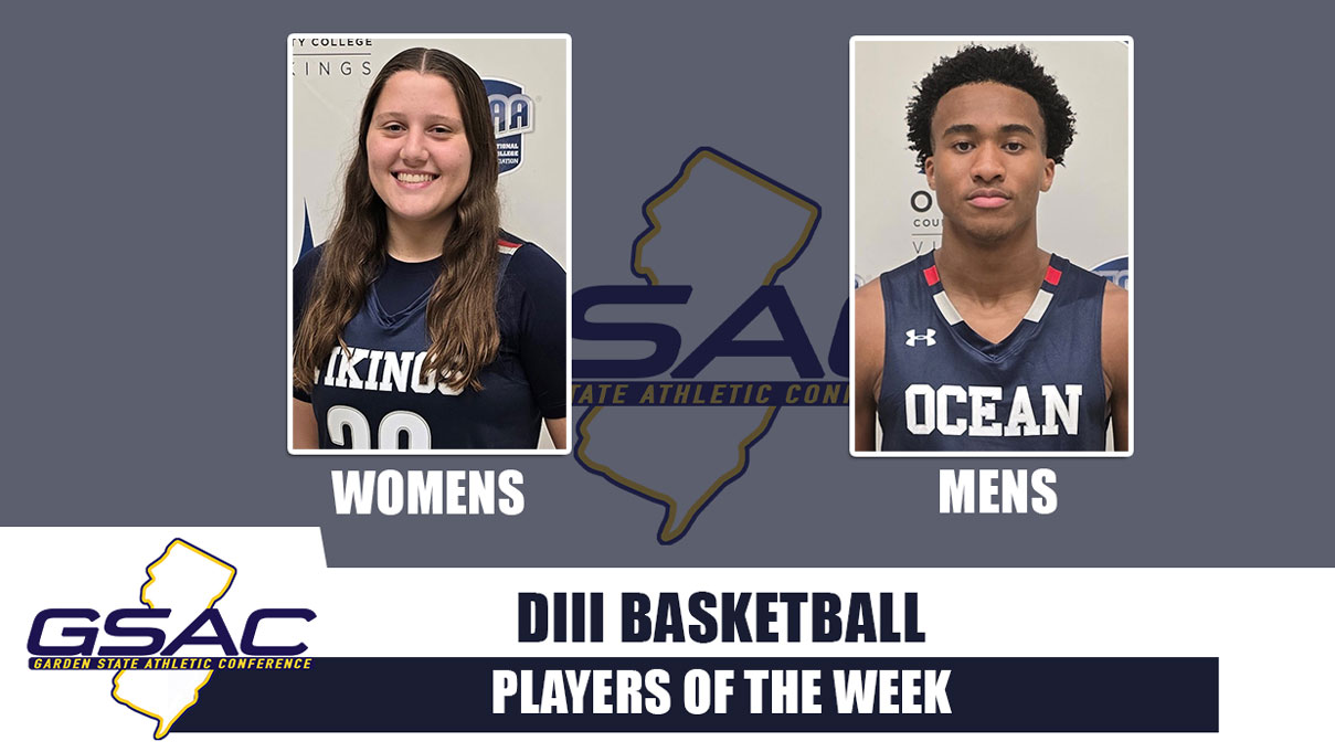 Ocean CC sweeps D3 GSAC Basketball Player of the Week honors