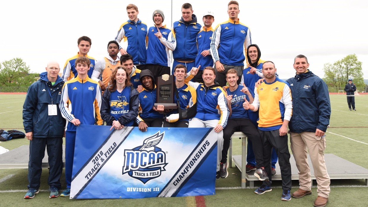 Rowan-Gloucester Men's Track & Field National Champions