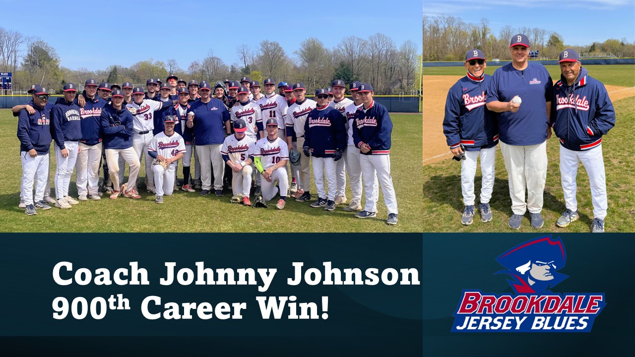Milestone Moment For Brookdale's HC Johnny Johnson On Home Diamond